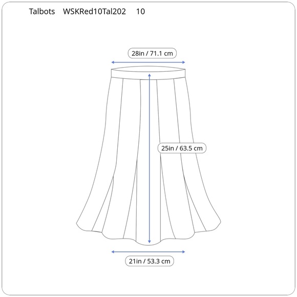 Talbots Women’s Lined Pencil Style Skirt - Picture 6 of 6